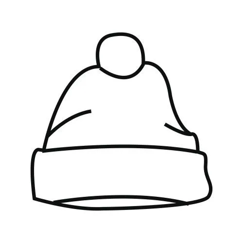 Dibujos gorros invierno para colorear - Imagui Dibujos gorros invierno para colorear - Imagui