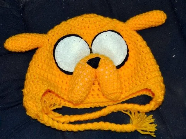 Gorro Jake el perro | Crochet Gorros | Pinterest Gorro Jake el perro | Crochet Gorros | Pinterest