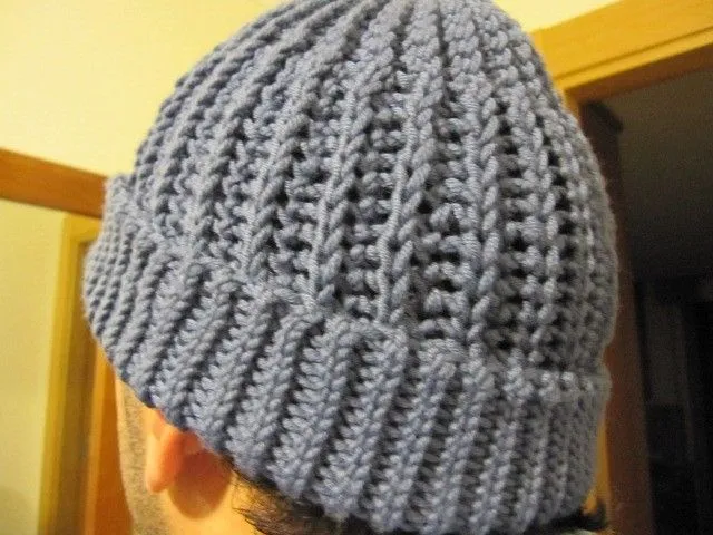 Como hacer un gorro de lana para hombre a dos agujas - Imagui