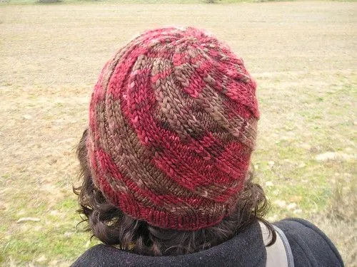 Cómo hacer un gorro de lana con palillos - Imagui