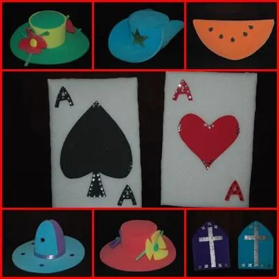 El Gorro Loco: GORROS DE GOMA ESPUMA