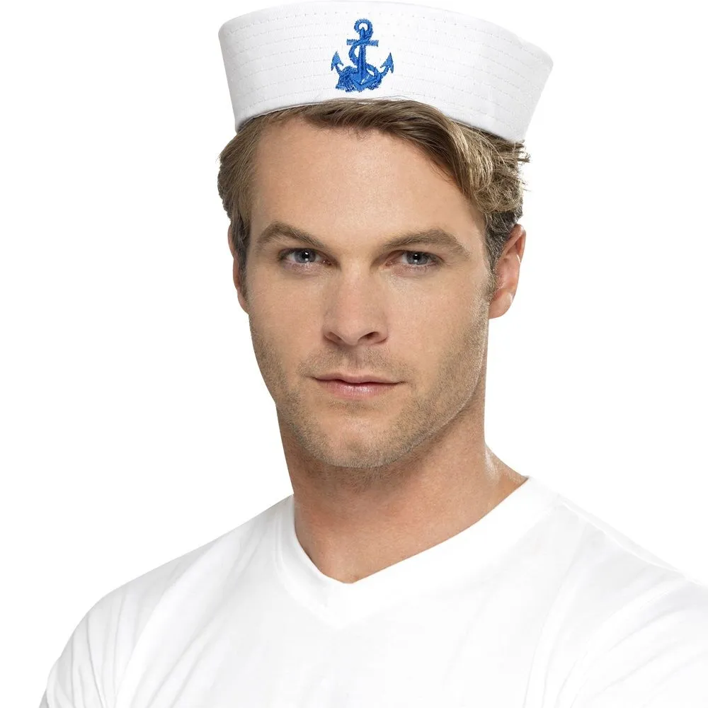 Gorro Marinero con Ancla - Comprar Online {Miles de Fiestas} Gorro Marinero con Ancla - Comprar Online {Miles de Fiestas}