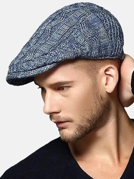 Gorro de mezclada de lana de estilo moderno - Milanoo.com Gorro de mezclada de lana de estilo moderno - Milanoo.com