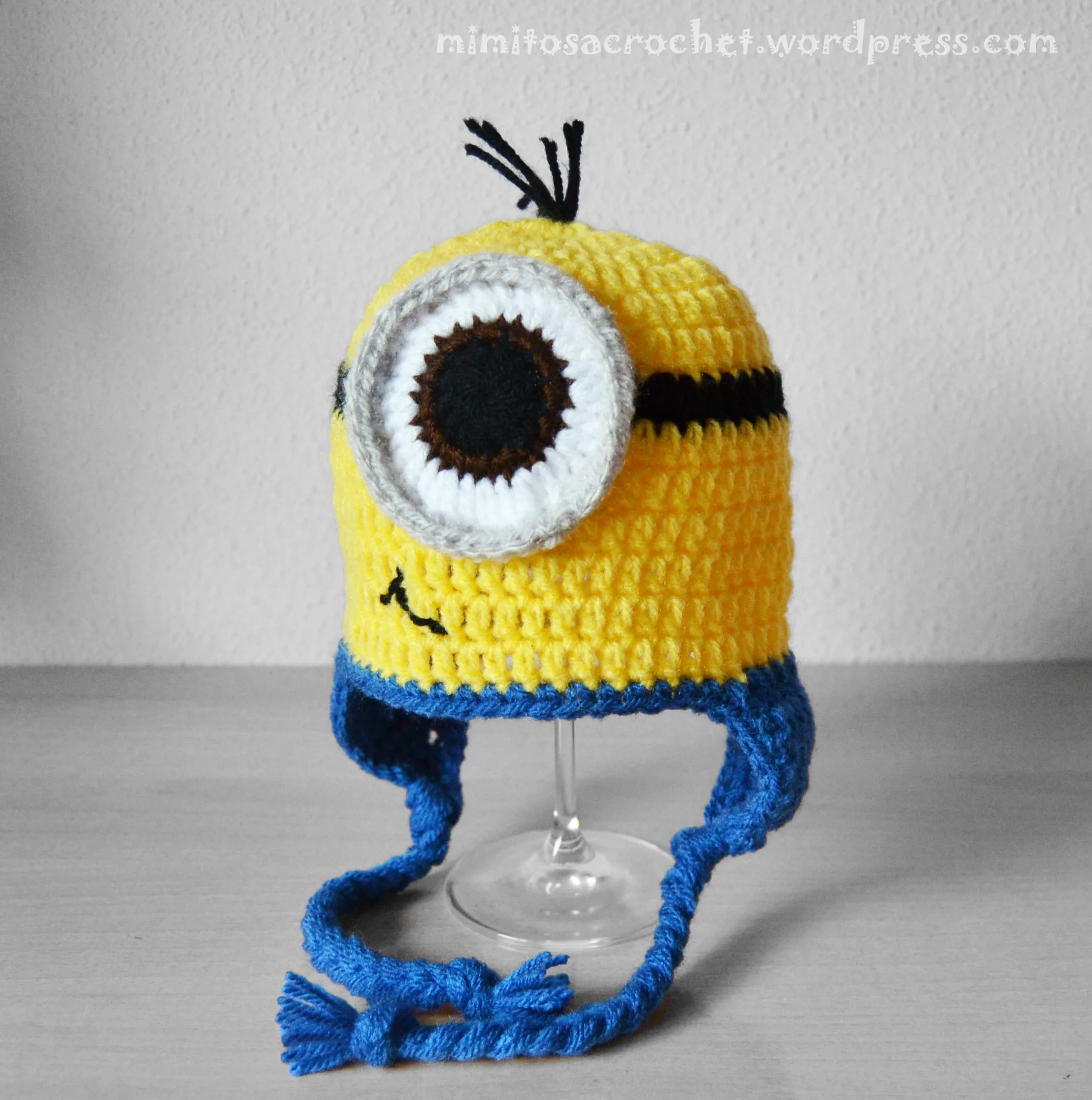 Gorro de Minion a Crochet – Mimitos a Crochet Gorro de Minion a Crochet – Mimitos a Crochet