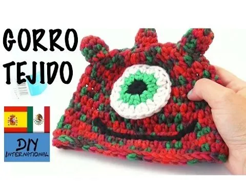GORRO MONSTRUO A CROCHET - GORRO ÑINOS - GORRO MONSTER INC ... GORRO MONSTRUO A CROCHET - GORRO ÑINOS - GORRO MONSTER INC ...