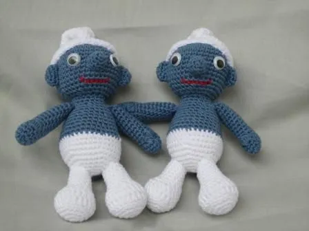 bigunki, pequeños amigurumis: Pitufo bigunki, patrón ya disponible bigunki, pequeños amigurumis: Pitufo bigunki, patrón ya disponible