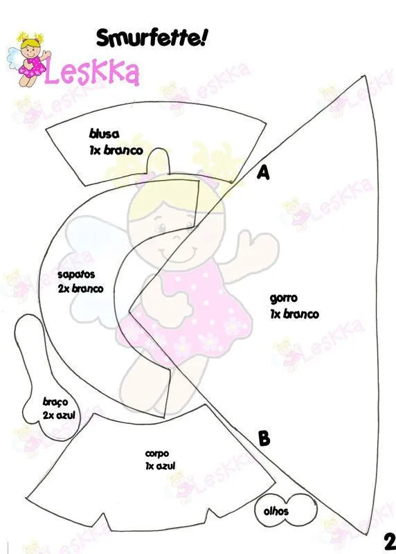 GORRO DE LOS PITUFOS | Fofucha, Moldes, Fofuchas moldes GORRO DE LOS PITUFOS | Fofucha, Moldes, Fofuchas moldes