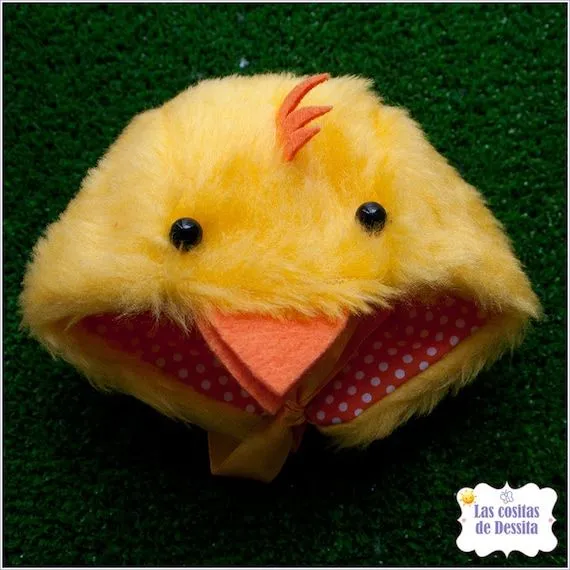 Gorro de pollito amarillo BLYTHE PULLIP por Lascositasdedessita