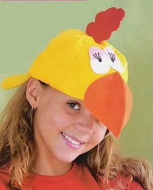 gorro de pollito para disfraz | Aires de Fiesta gorro de pollito para disfraz | Aires de Fiesta