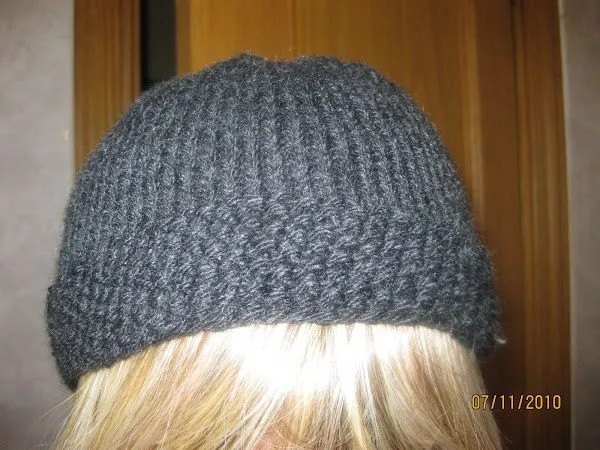 gorro punto elastico y arroz | Aprender manualidades es facilisimo.com