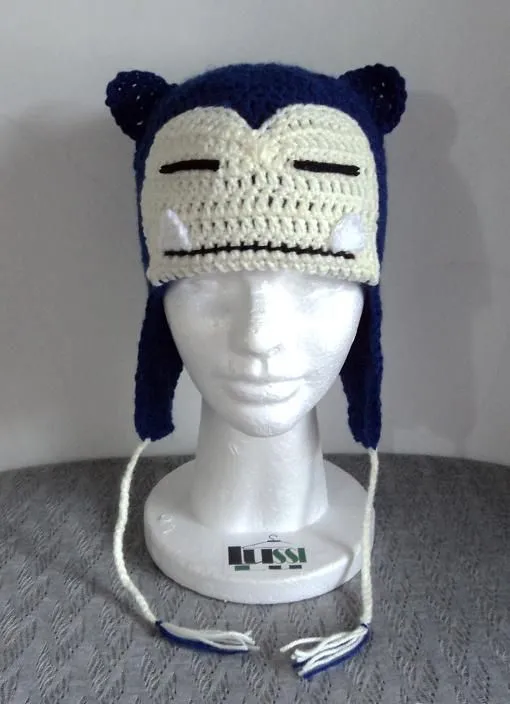 Gorro de snorlax pokemon - Lussi Lu | Gorros para mi Jr ...