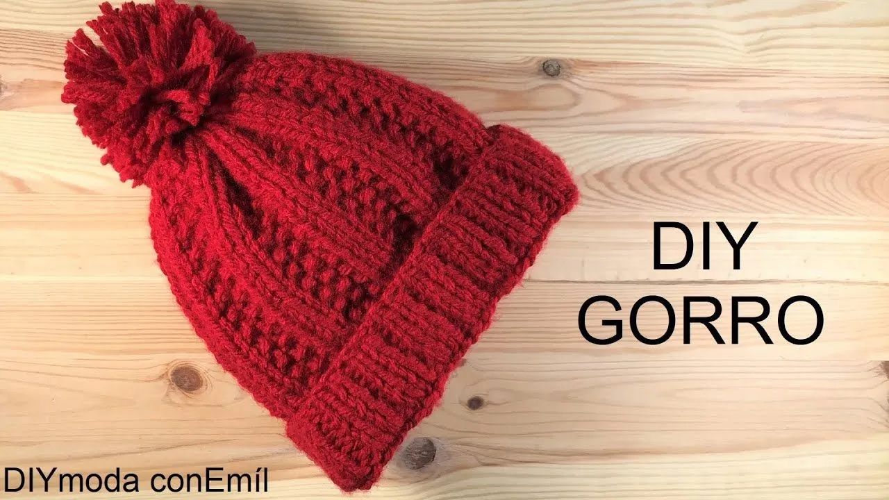 Gorro tejido a dos agujas paso a paso - YouTube Gorro tejido a dos agujas paso a paso - YouTube