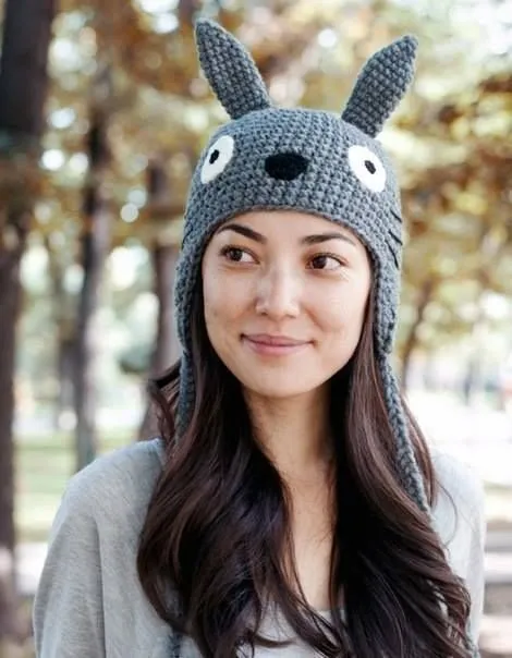 Gorro totoro | estambre | Pinterest | Totoro