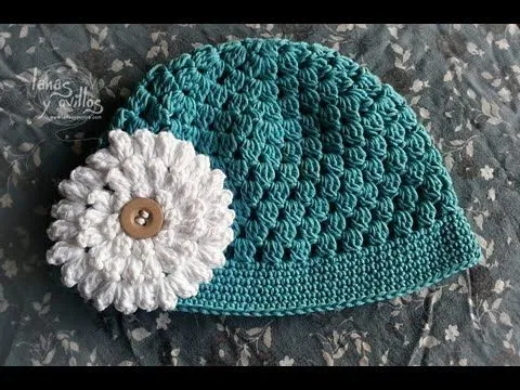 Tutorial Gorro Bebé Fácil Crochet o Ganchillo - YouTube