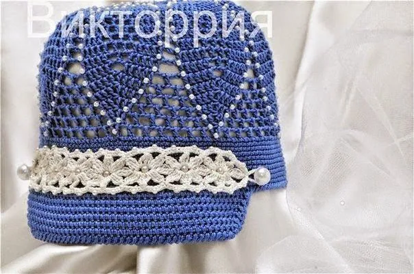 Gorro con visera para niño tejido al crochet - con diagramas ... Gorro con visera para niño tejido al crochet - con diagramas ...