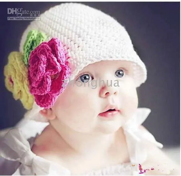 Gorros Para Bebé De Ganchillo en Pinterest | Sombreros De ...