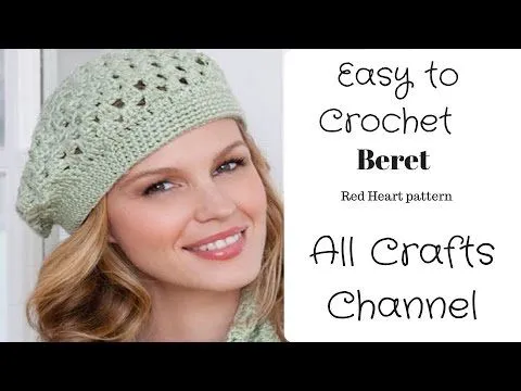 Gorros boina tejidos a crochet - Imagui