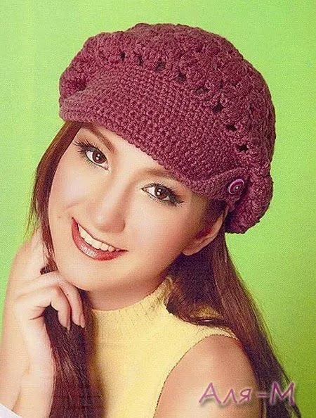 GORROS O BOINAS A CROCHET CON PATRONES GRÁFICOS | Patrones Crochet ... GORROS O BOINAS A CROCHET CON PATRONES GRÁFICOS | Patrones Crochet ...