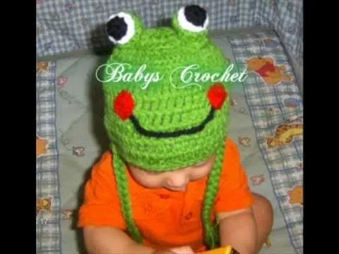 Gorros a crochet - YouTube
