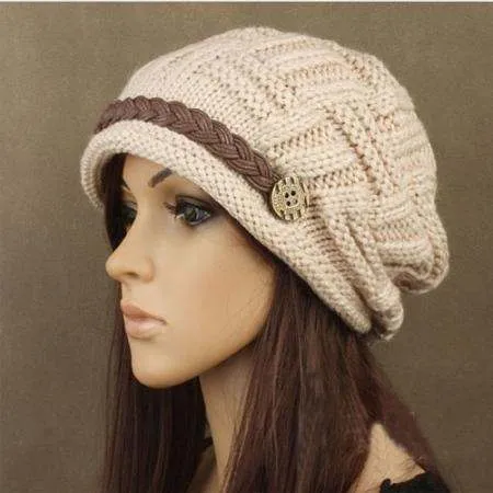 Gorro de tejido para mujer - Imagui