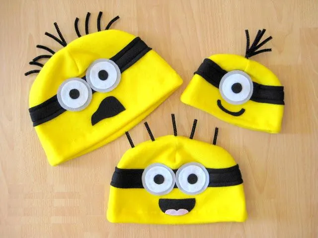 Minions / Gorra Minions de foami / Cachucha de Minions / jockey de Minions  / Gorra de goma Eva