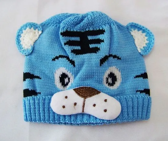 Gorros animales crochet - Imagui