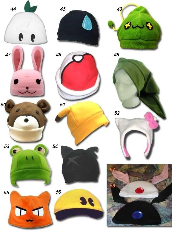gorros con orejas cosplay 3 ofertaaaa - 110055 | NuestroMercado