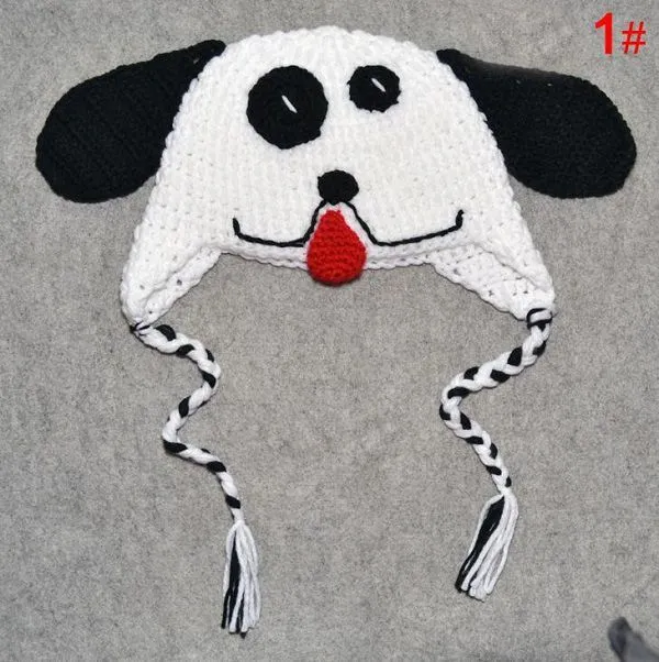 Gorros con orejeras Mejor Crochet Hat Niños Animal Perro del bebé ... Gorros con orejeras Mejor Crochet Hat Niños Animal Perro del bebé ...