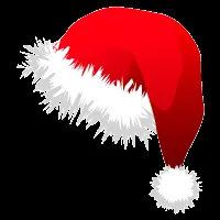 Gorros de Papa Noel para esta navidad en formato PNG - El Blog de Vku ...