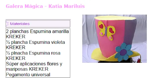 Gorros de payasos en goma eva - Imagui