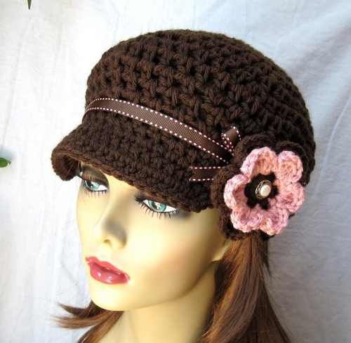 Gorros Tejidos A Crochet Para Jovenes | gorros | Pinterest ...