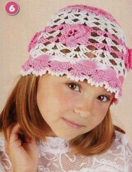 Gorros Tejidos al Crochet - 2 modelos con esquemas | Crochet y Dos ...