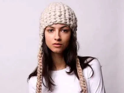 Gorros tejidos a la moda | Gorros tejidos