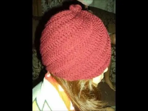 Gorros Tejidos - YouTube