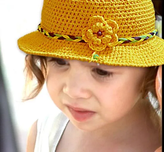 Gorritos y Capelinas Tejidos al Crochet pata bebés, niños y ...