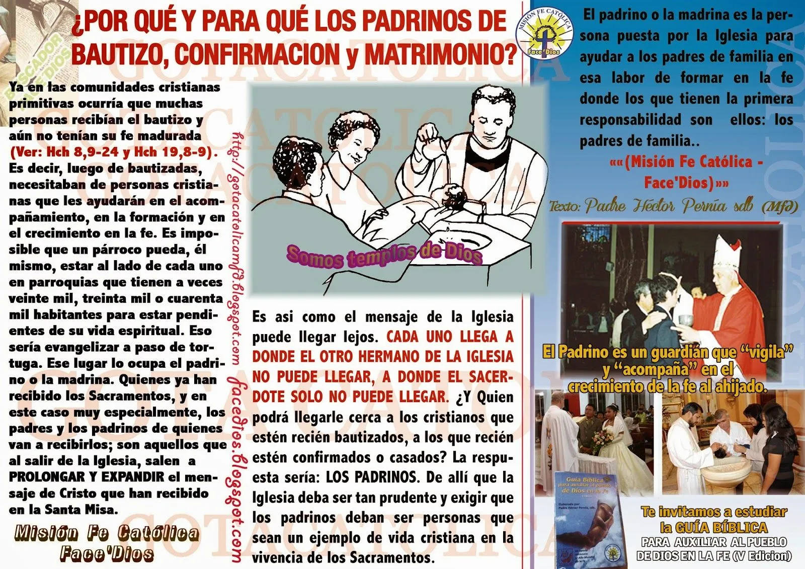 GOTA CATÓLICA: ¿POR QUÉ Y PARA QUÉ LOS PADRINOS DE BAUTIZO ... GOTA CATÓLICA: ¿POR QUÉ Y PARA QUÉ LOS PADRINOS DE BAUTIZO ...