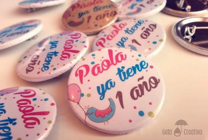 Gota Creativa: ¡Primer cumpleaños de la princesa! Gota Creativa: ¡Primer cumpleaños de la princesa!