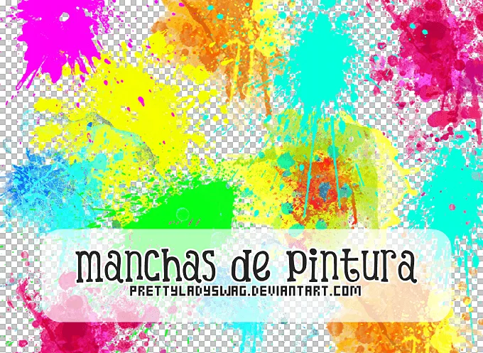 Manchas de pintura PNG's by ~PrettyLadySwag on deviantART Manchas de pintura PNG's by ~PrettyLadySwag on deviantART