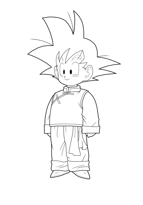 Dibujos de goten - Imagui