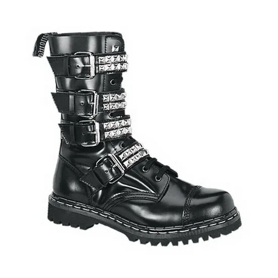 Gotico Piel Botas Hombre DEMONIA GRAVEL-10S / GRAVEL-10S Gotico Piel Botas Hombre DEMONIA GRAVEL-10S / GRAVEL-10S