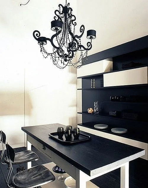 gotico sofisticado elegante la decoracion en blanco y negro decoracion ... gotico sofisticado elegante la decoracion en blanco y negro decoracion ...