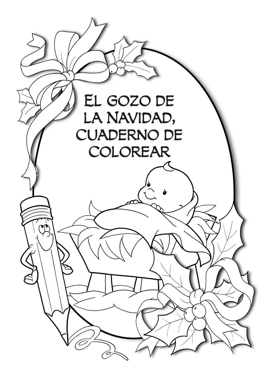 El gozo de la Navidad—Cuaderno de colorear | Rincón de las maravillas El gozo de la Navidad—Cuaderno de colorear | Rincón de las maravillas