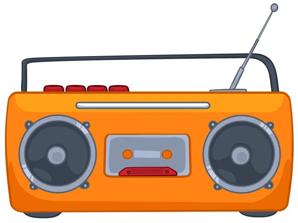 Grabadora de appliences de dibujos animados — Vector stock ... Grabadora de appliences de dibujos animados — Vector stock ...