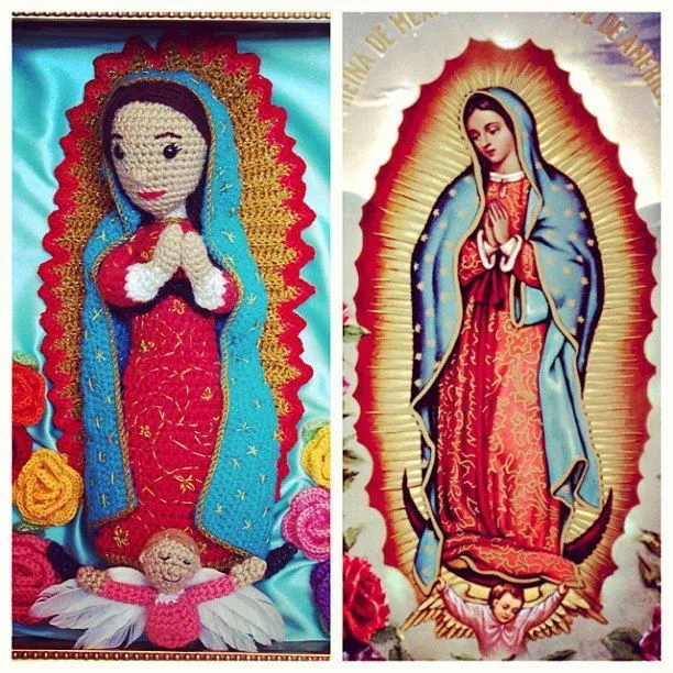Grace &amp; Ritual "Guadaloope" and "Our Lady of Guadalupe" amigurumi ...