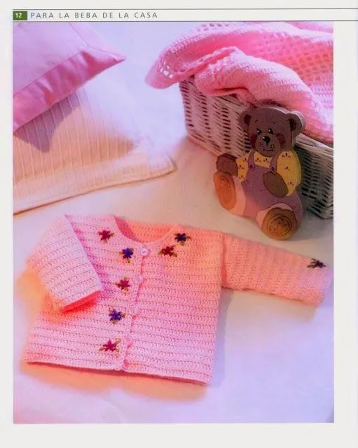 Grace y todo en Crochet: SAQUITO BORDADO PARA LA PRINCESA ... Grace y todo en Crochet: SAQUITO BORDADO PARA LA PRINCESA ...