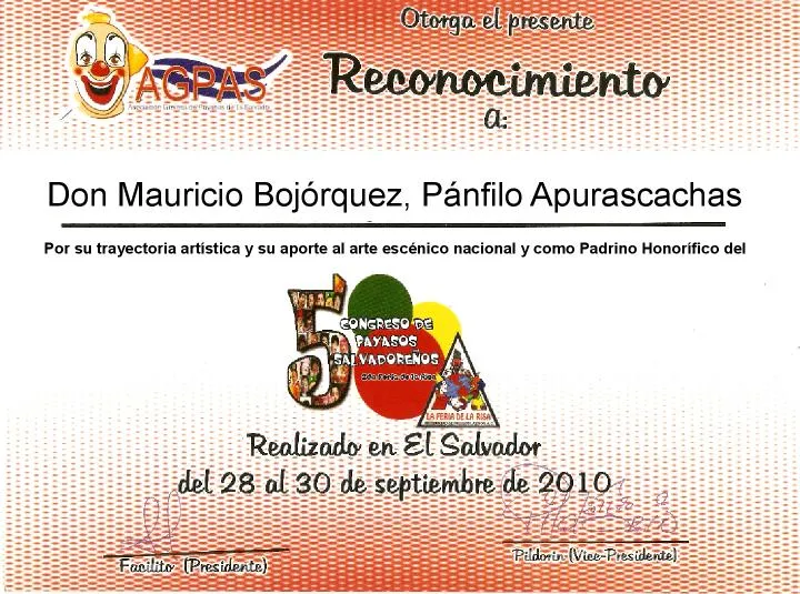 Gracias amigos payasos de AGPAS « Mauricioyanes's Blog