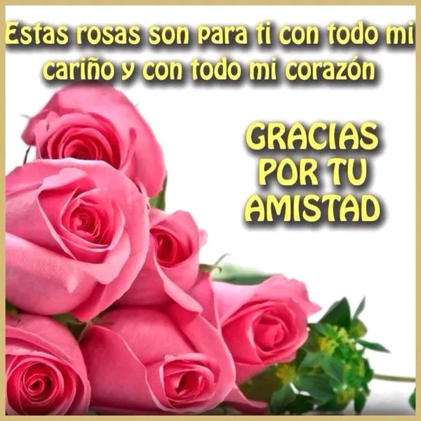 Gracias Por Tu Amistad - Imágenes para Compartir (Página 2 ... Gracias Por Tu Amistad - Imágenes para Compartir (Página 2 ...