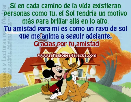 Gracias por tu amistad. | Reflexiones y Lecturas para Meditar Gracias por tu amistad. | Reflexiones y Lecturas para Meditar