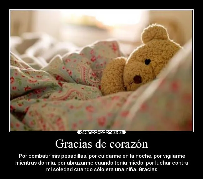 Gracias de corazón | Desmotivaciones