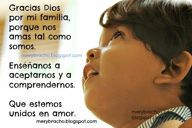 Gracias Dios por mi Familia Querida | Entre Poemas y Vivencias Gracias Dios por mi Familia Querida | Entre Poemas y Vivencias